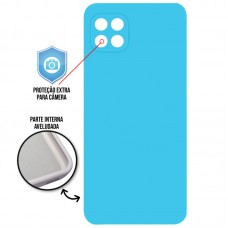 Capa Samsung Galaxy F42 - Cover Protector Azul Água